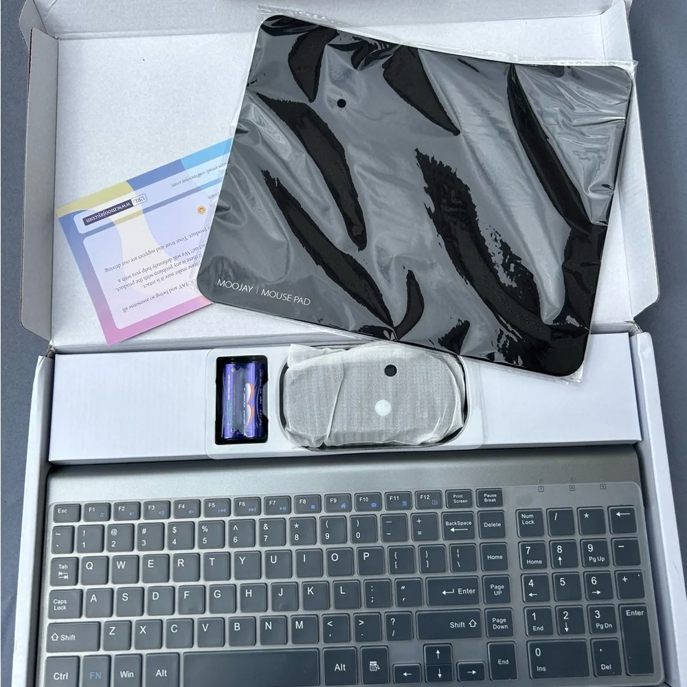 Wireless keyboard and mouse